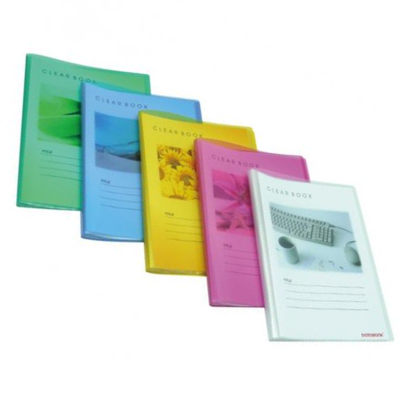 A4 高透明亮面20頁輕便資料簿