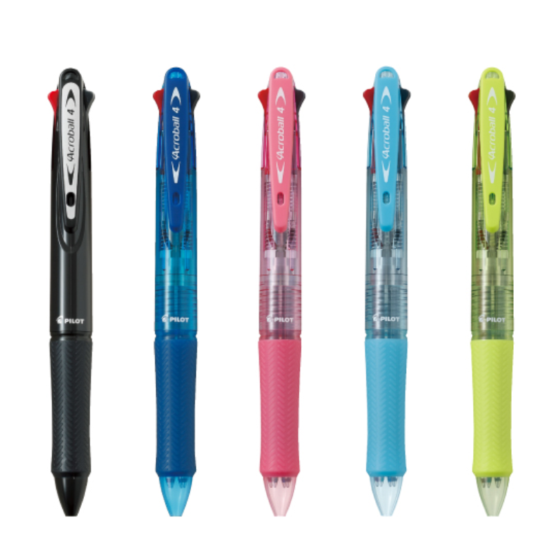 Pilot 百樂 BKAB-45F 四色輕油舒寫筆 0.7四色輕油筆