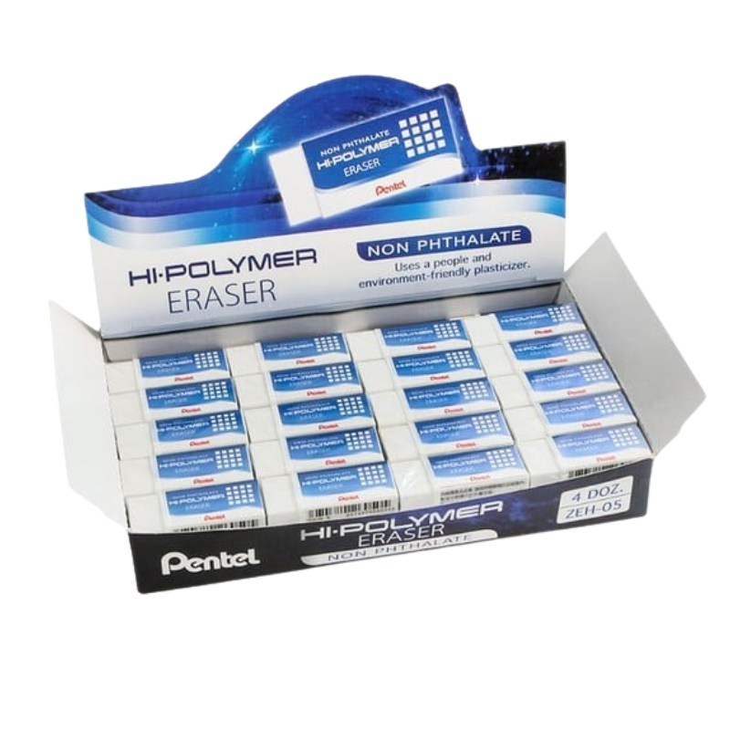 飛龍PENTE 標準型塑膠擦 一盒48個