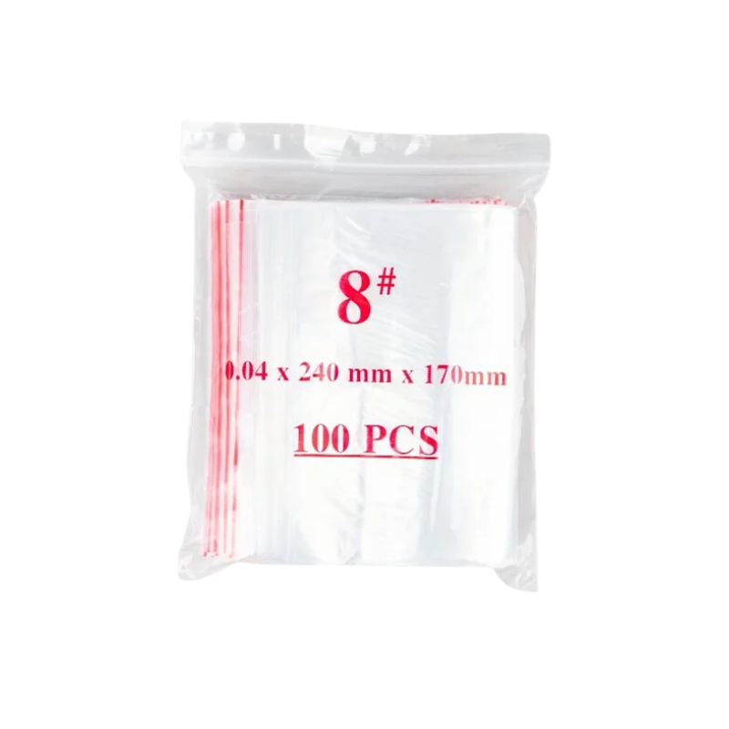 夾鏈袋 8號 100入