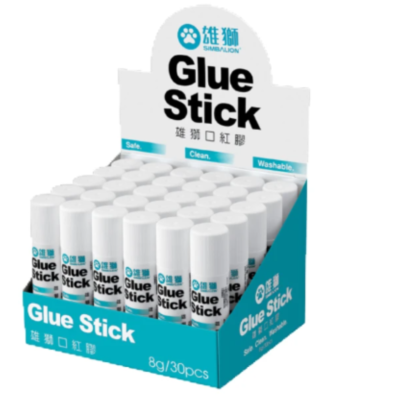 雄獅 SIMBALION 口紅膠 8g 膠棒 固體膠