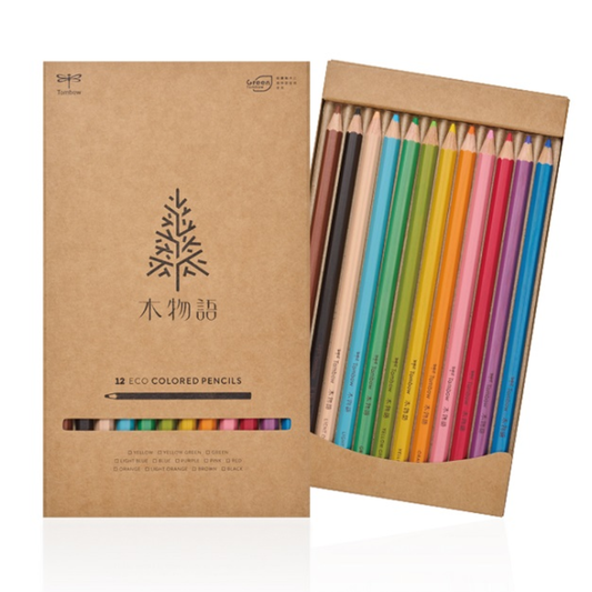 TOMBOW木物語色鉛筆/ 12色