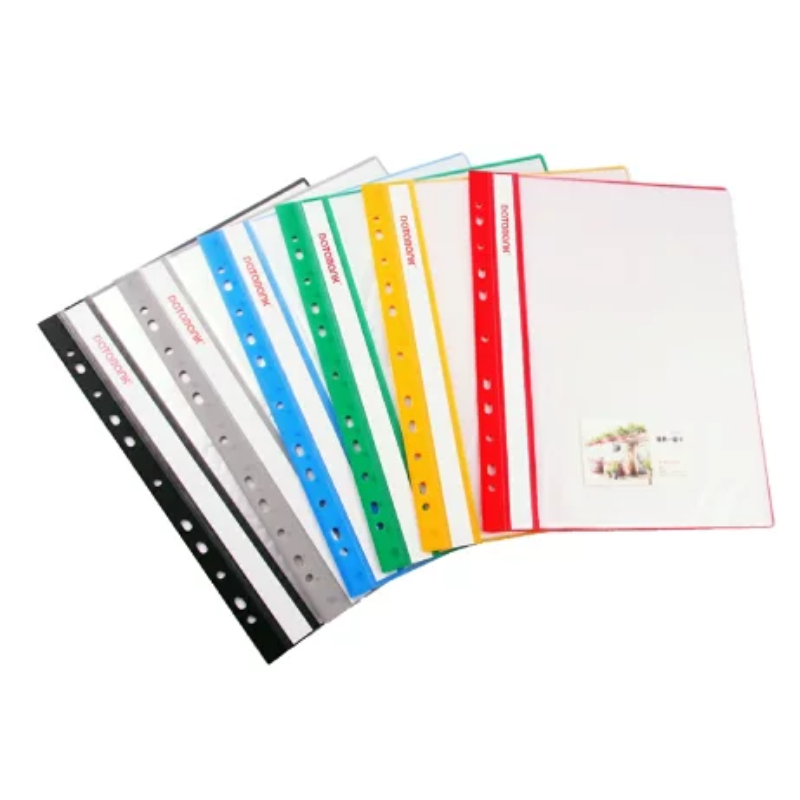 輕便軟質資料簿內頁  附名片袋 11孔