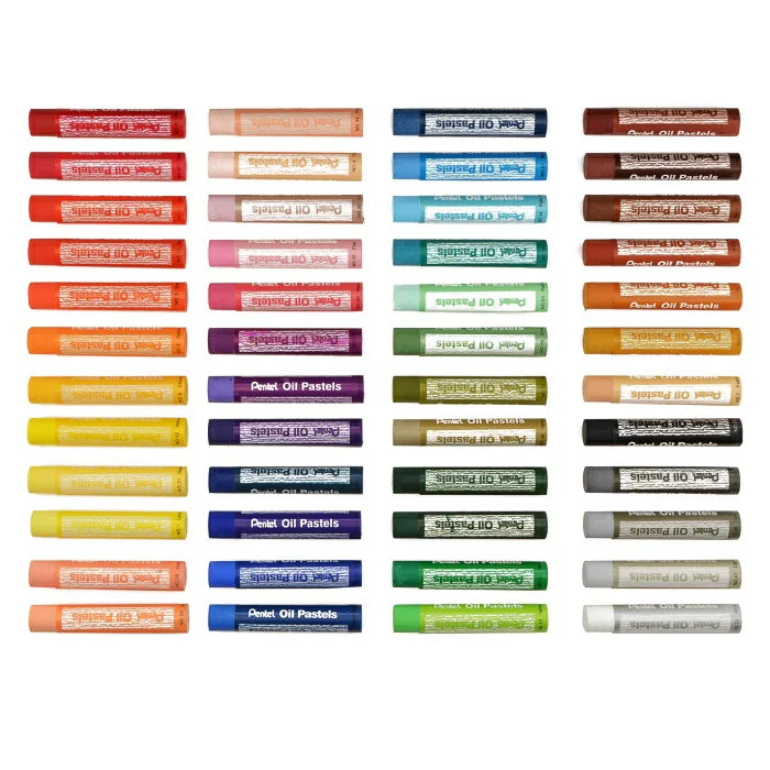 PENTEL 飛龍 GHT 特大粉蠟筆 單色 63支入