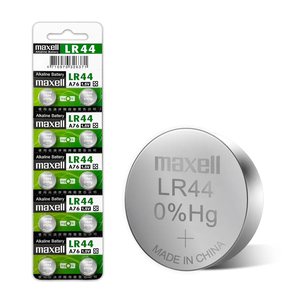 MAXELL LR44 水銀電池 (10入/組)