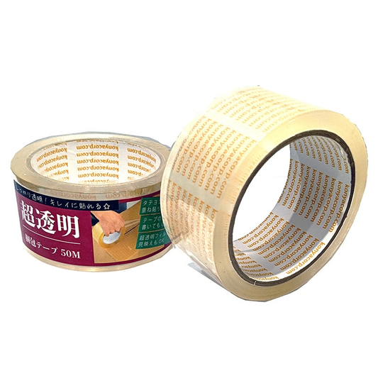 日本製 紺屋商事 超透明OPP膠帶 48mm×50m