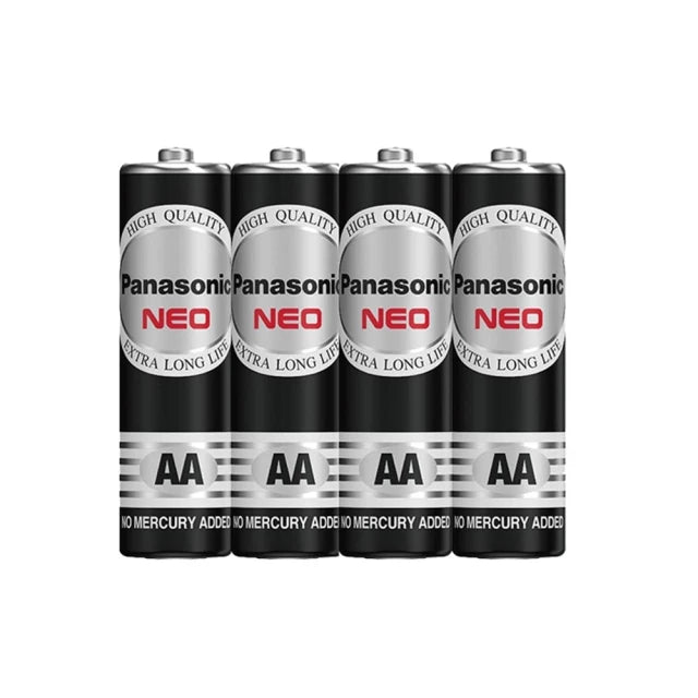 PANASONIC 國際牌 NEO黑色錳乾電池 3號 (4顆/組)