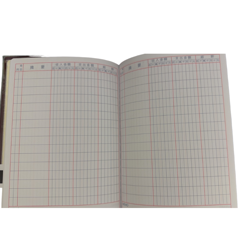 25K大格式金錢出納帳 會計帳冊 收入支出記帳簿 DM-2502B 台灣製