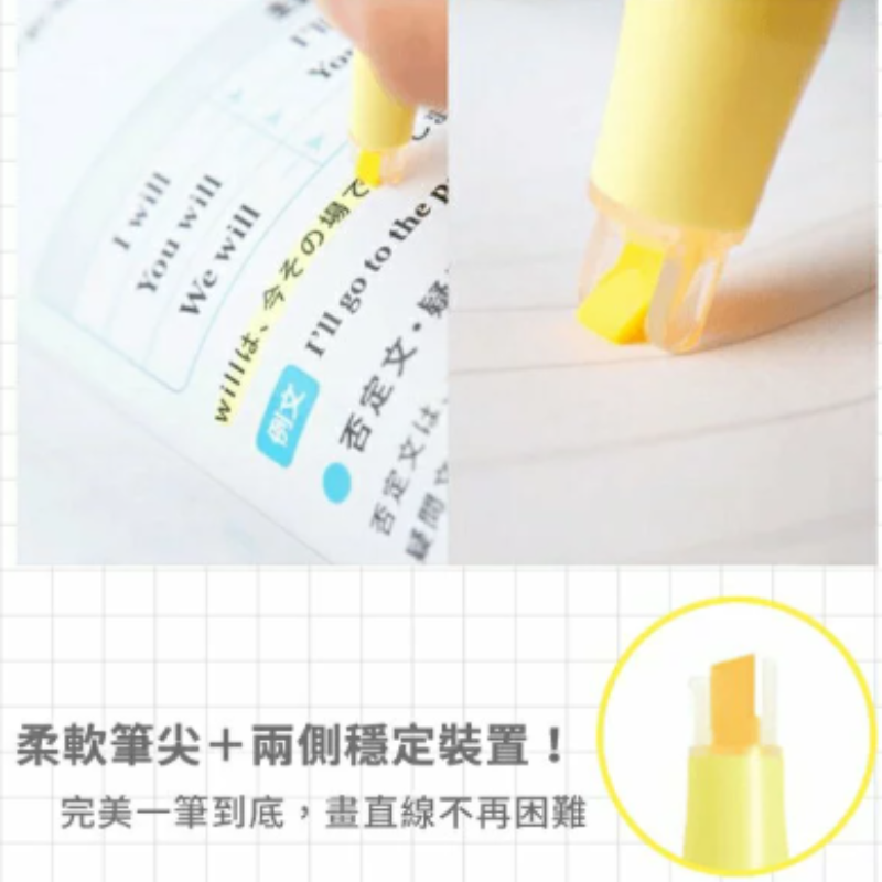 Pilot 百樂 KIRE-NA 綺麗雙頭螢光筆 一般色