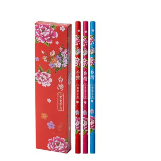 CB-316 客家花布系列 2B鉛筆 一小盒12支入