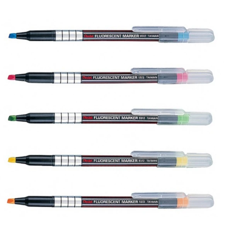 Pentel 飛龍 S512 螢光筆 水性螢光筆