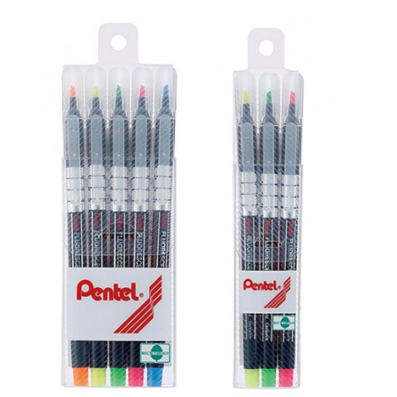 飛龍 Pentel S512 螢光筆 5支入 3支入
