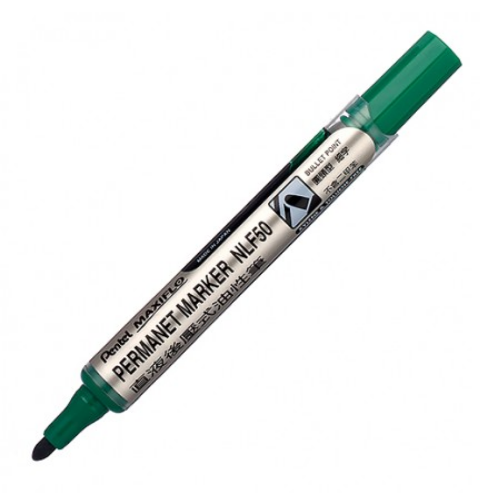 Pentel 飛龍 MAXIFLO 後壓油性筆 圓頭 1.5mm