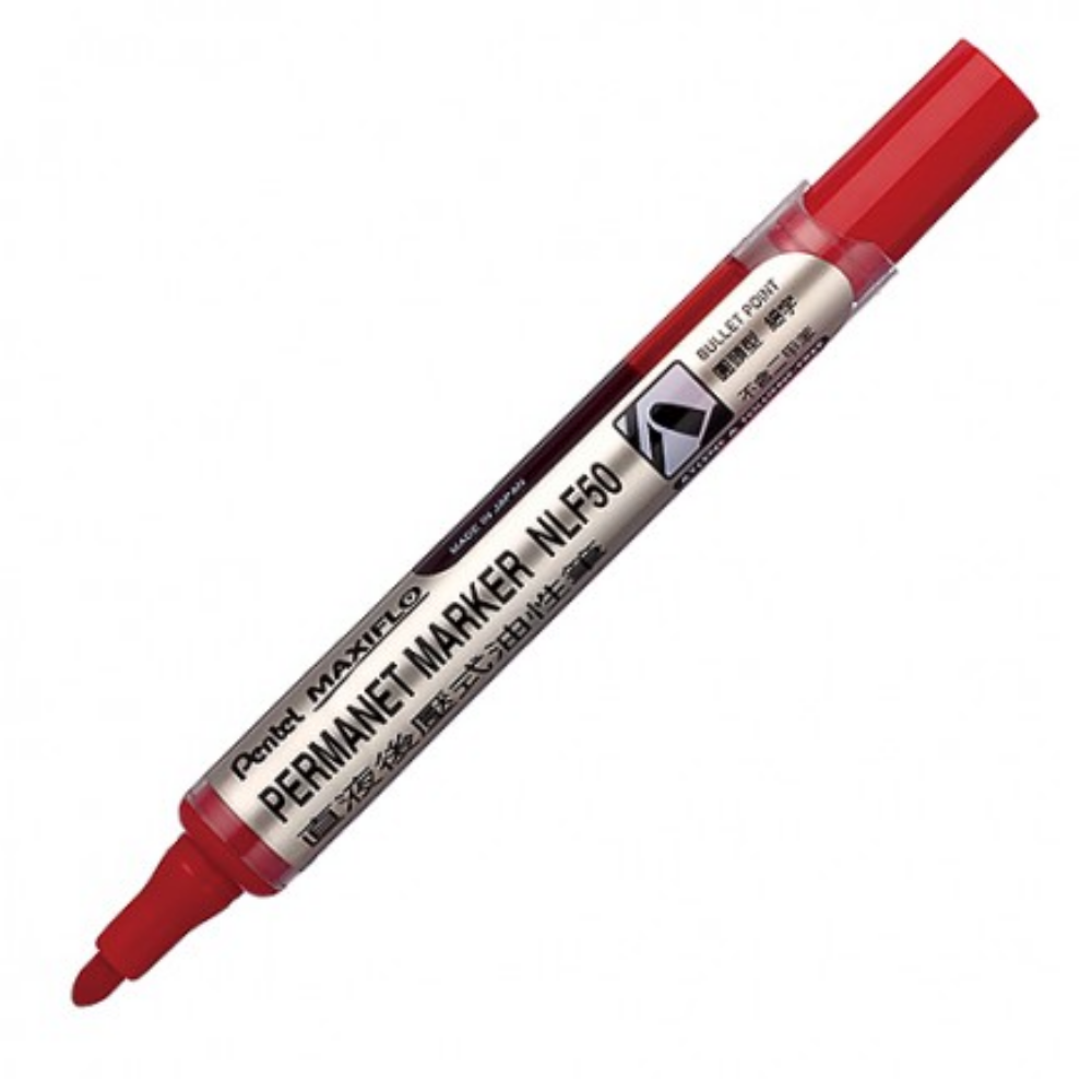 Pentel 飛龍 MAXIFLO 後壓油性筆 圓頭 1.5mm