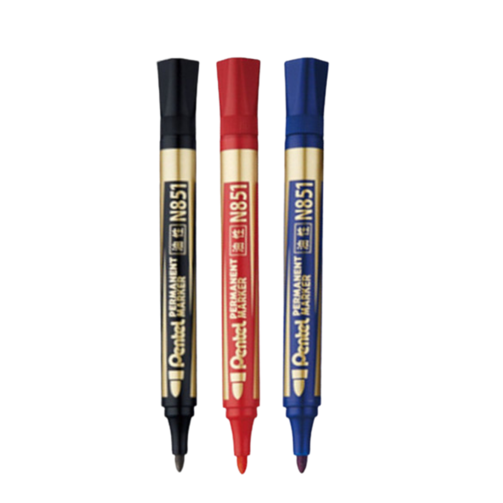 飛龍 Pentel N851 油性筆 圓頭