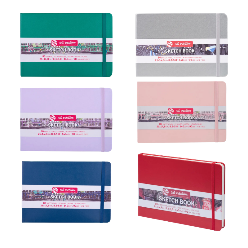 ROYAL TALENS ART CREATION 美術繪畫本  精裝速寫本  21x14.8  CM