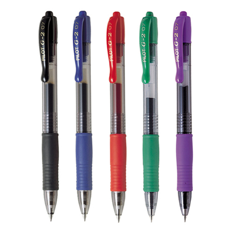 百樂PILOT 自動中性筆BL-G2-07 0.7mm