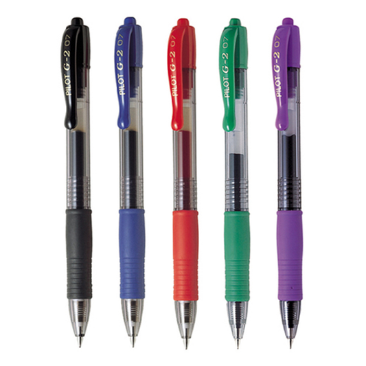 百樂PILOT 自動中性筆BL-G2-07 0.7mm