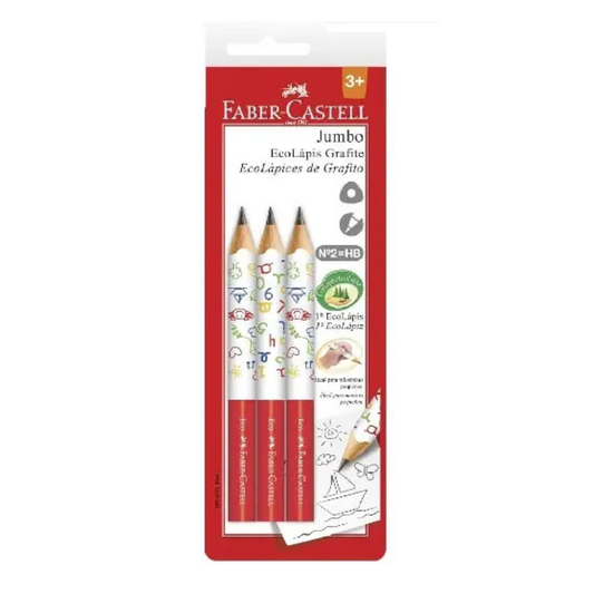 輝柏 FABER-CASTELL - 3/4學齡大三角鉛筆