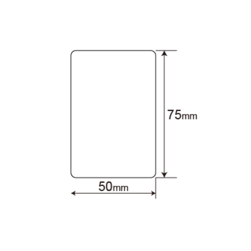 華麗牌 自黏標籤 WL-1001 50X70mm 30張