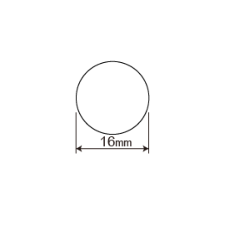 華麗牌 圓形自黏標籤 WL-1010 16mm 420張
