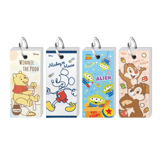 迪士尼吊環式單字卡