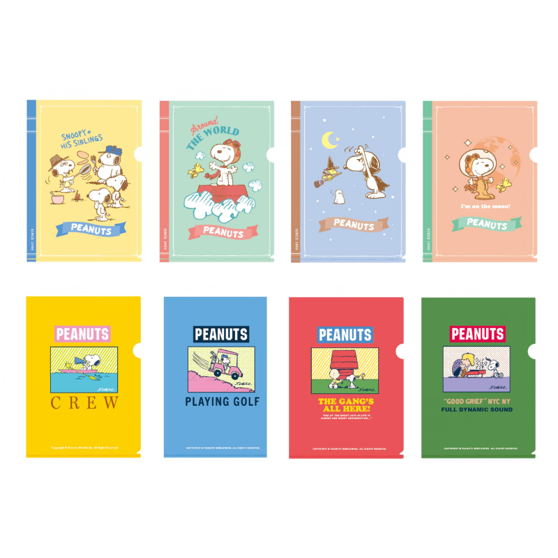 史努比L型文件夾