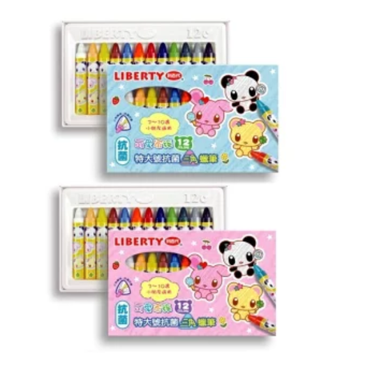 利百代 1201-JTC 可愛家族(特大號)蠟筆
