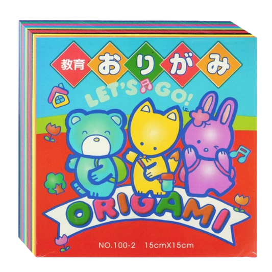 天燕 NO.100 教育用臘光色紙 35K 15×15cm 10色 240張/包 摺紙 美勞用