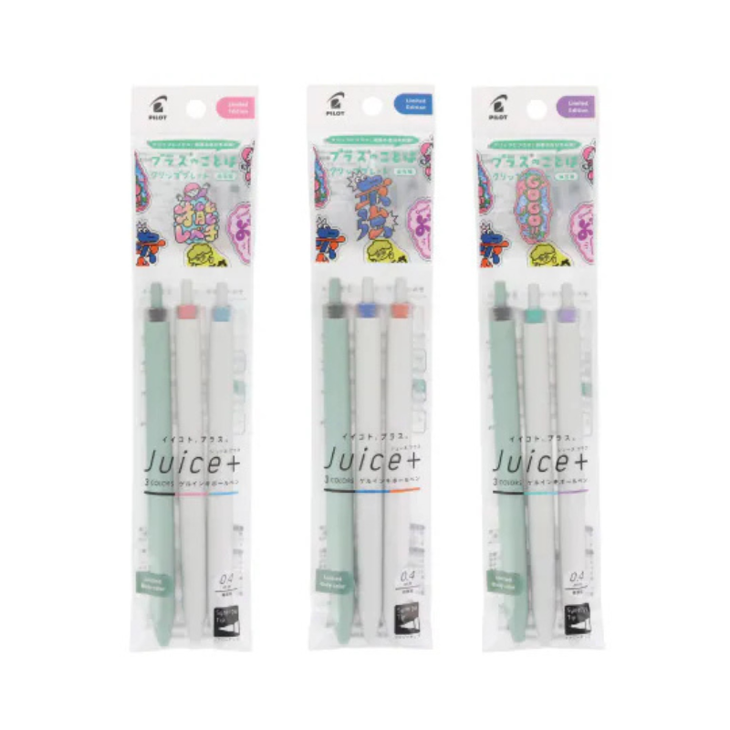 PILOT 百樂 PLUS 果汁筆 0.4mm 三入組  LJL-14
