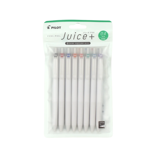 PILOT 百樂 PLUS 果汁筆 0.4mm 八色組 LJL-14-8C