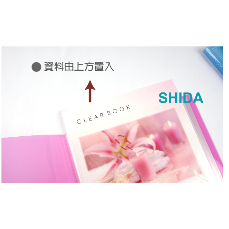 A4 高透明亮面 20頁輕便資料簿  (TT-20)