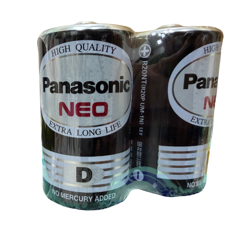 國際牌碳鋅電池  1號電池 PANASONIC 國際牌 NEO黑色錳乾電池 1號