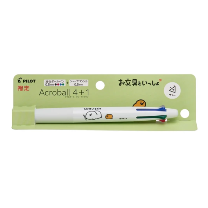PILOT 百樂 Acroball 4+1 OB聯名 多功能筆 0.5mm 四色原子筆+自動鉛筆