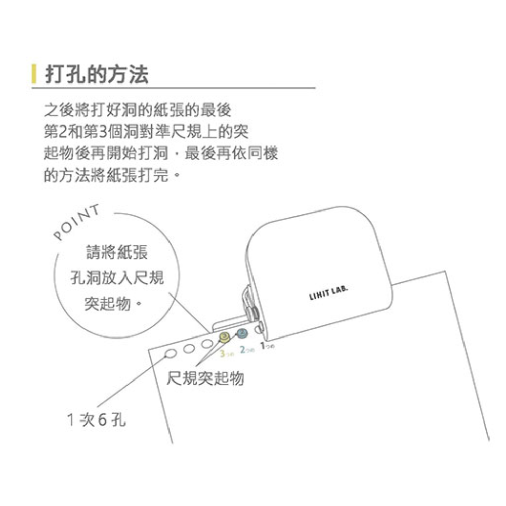 LIHIT LAB 多孔打孔機 30孔26孔20孔 活頁夾用 A4/B5/A5 打洞機
