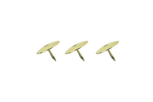 ABEL 力大牌 604【豪華盒】3號金色圖釘 (11mm) 約80入