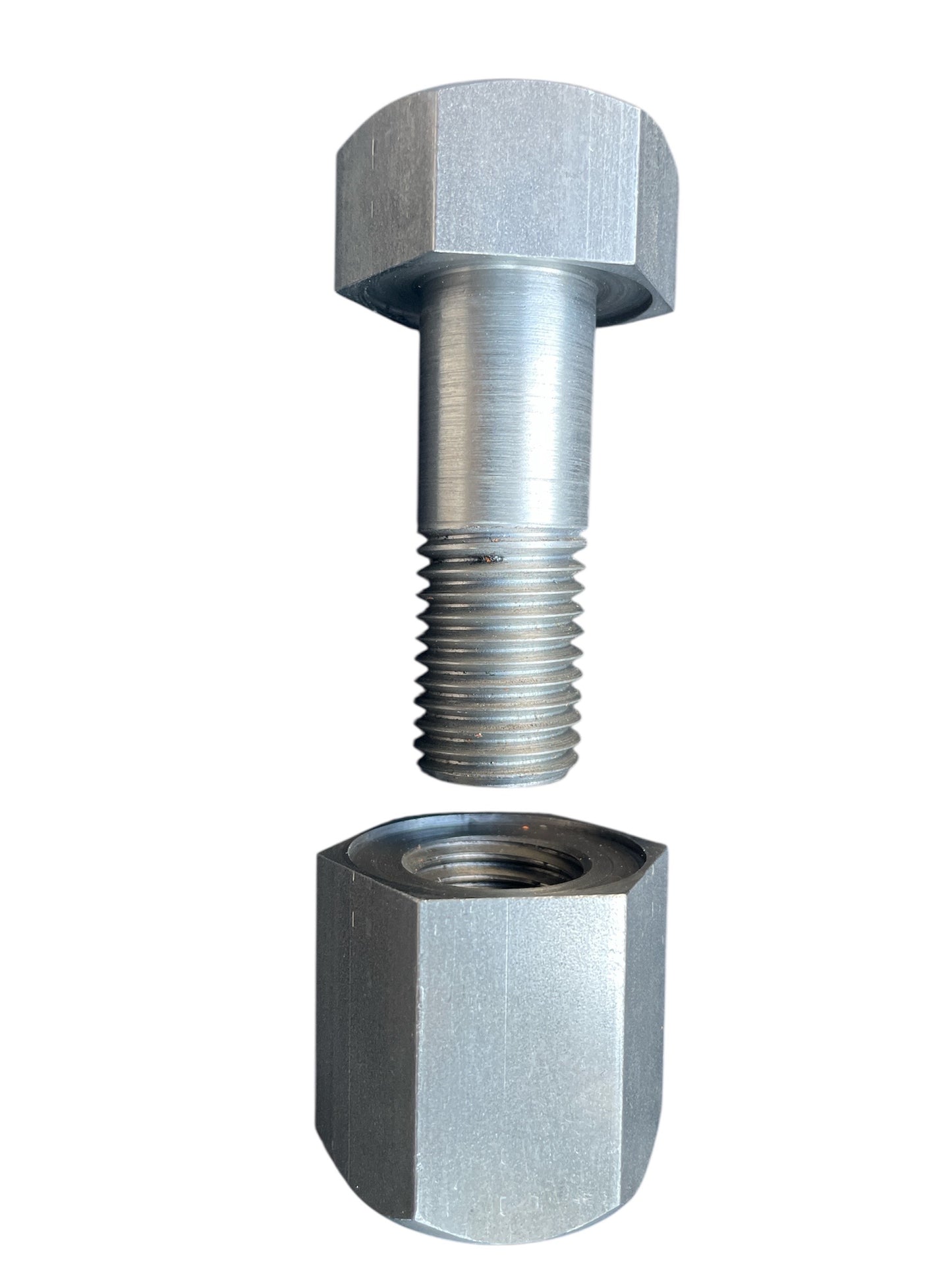 六角螺柱組 螺絲＋內牙螺帽 工業固定件 高強度金屬螺柱 可客製尺寸