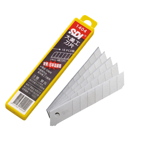 手牌 SDI 1404 高利度美工刀片 18mm
