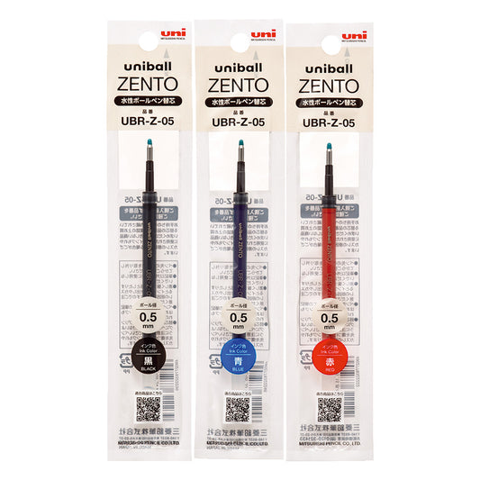 UNI 三菱 BALL ZENTO 零重力水性鋼珠筆筆芯 0.5