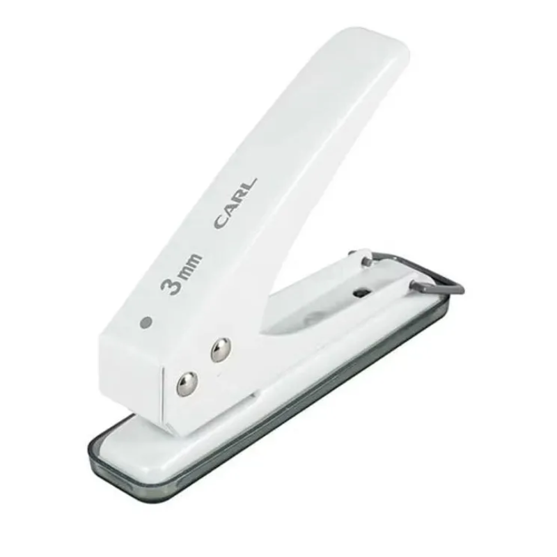 日本 CARL 單孔打孔機 3mm / 5.5mm / 7mm 圓孔打洞器 手作標籤打孔器