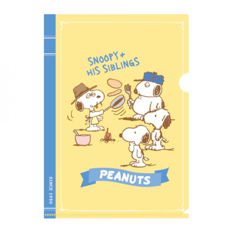 史努比L型文件夾