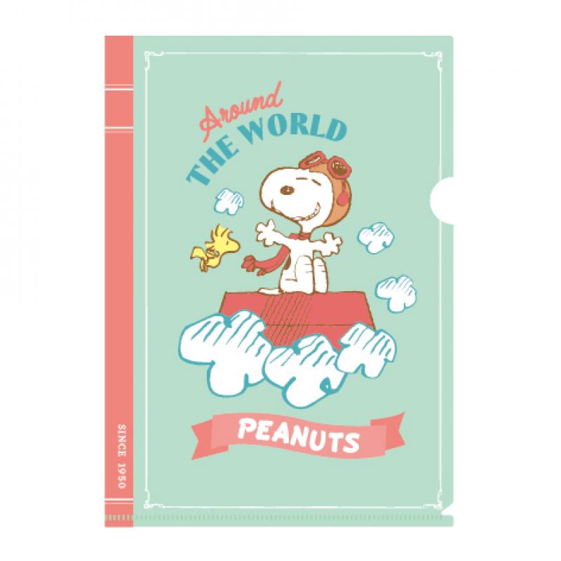 史努比L型文件夾